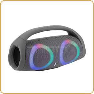 Portable fabric speaker with RGB light II