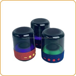 Transparent Bluetooth Speaker with RGB light
